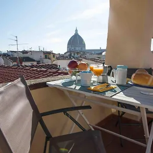 A Refuge With A Terrace Overlooking The Duomo Florence